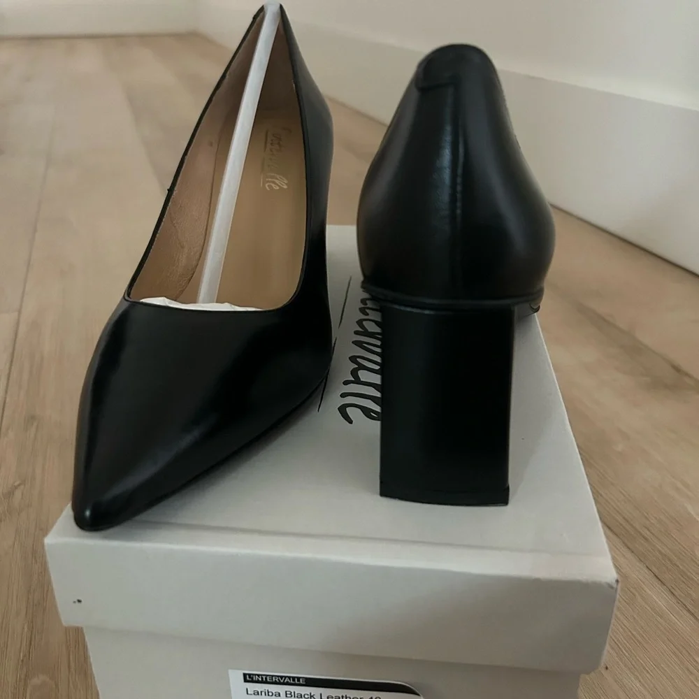 NEW - L’INTERVALLE - Black heels - Picture 4 of 4